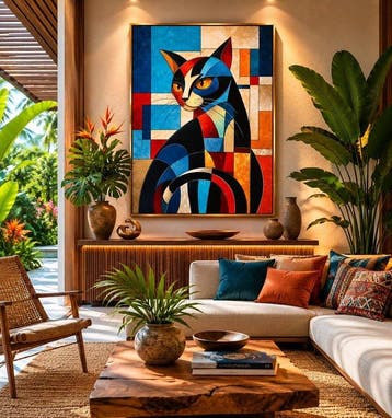 Adri Q 120 x 90 cm - Prisma Felino