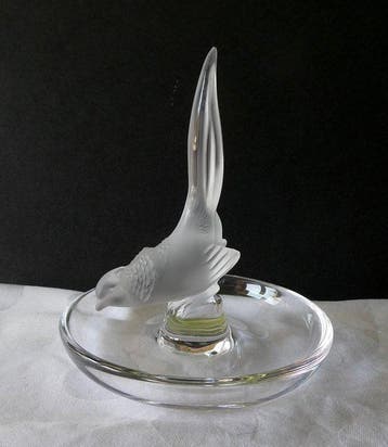 Lalique France - Marc Lalique - Schotel - Fasan - Kristal -, Antiek en Kunst