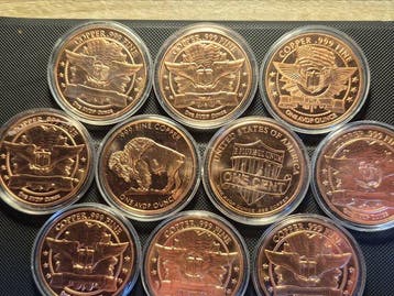 Verenigde Staten. Amerikaanse icons, 10 x 1 Oz (Zonder