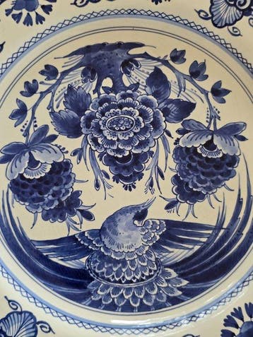 De Porceleyne Fles, Delft, charger 35 cm - Plaque de charge