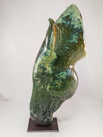 Salvatore Alibrio - Drinking horse -