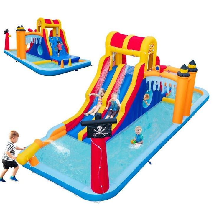 2dekans | Coast Opblaasbaar Waterpark 693 x 295 x 263 cm –, Tuin en Terras, Zwembaden, Ophalen of Verzenden