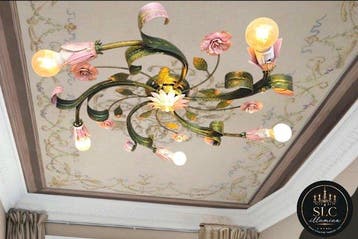 SLC Illumina - MG - Plafondlamp - La Foglia - Smeedijzer -