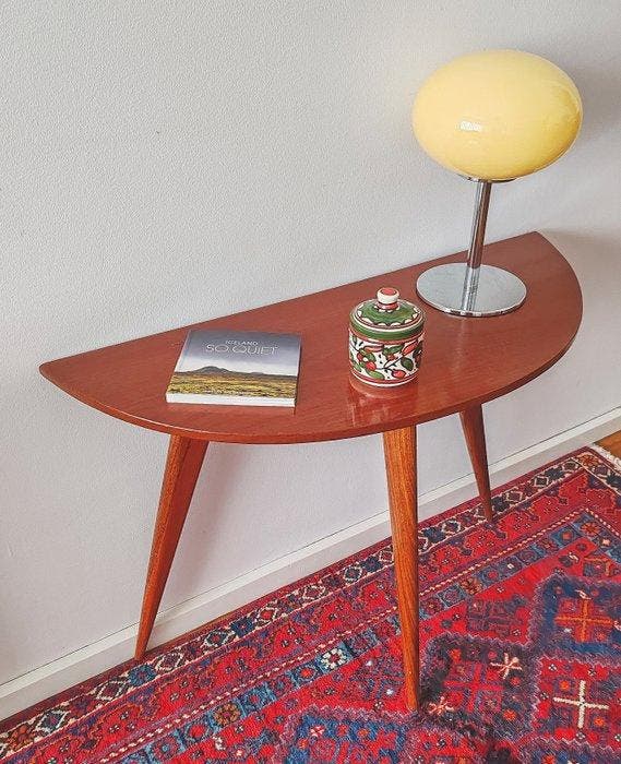 Bijzettafel - Teak, Antiek en Kunst, Kunst | Designobjecten