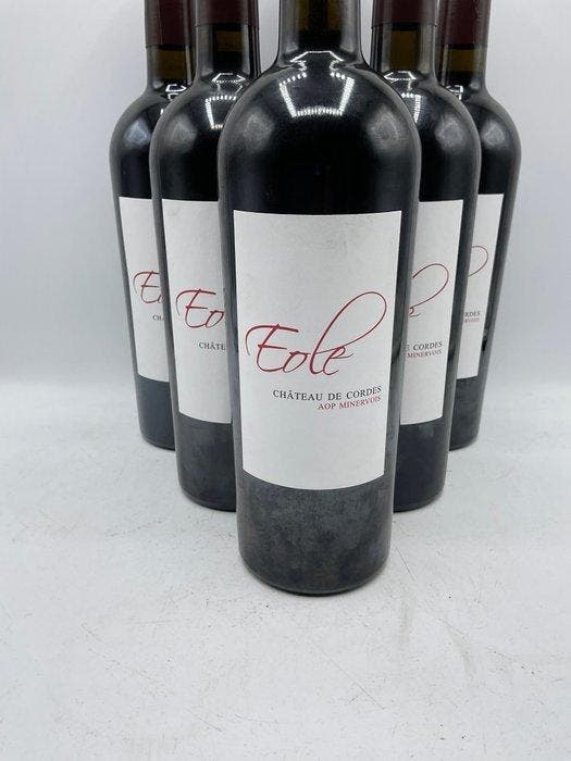 2015 Eole Château de Cordes - Minervois - 6 Flessen (0.75, Collections, Vins