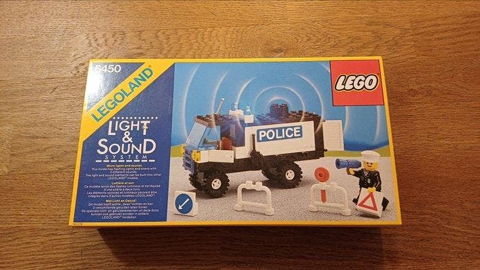 Lego Set - 6450 - Classic Town - Politiewagen Light & Sound, Kinderen en Baby's, Speelgoed | Duplo en Lego
