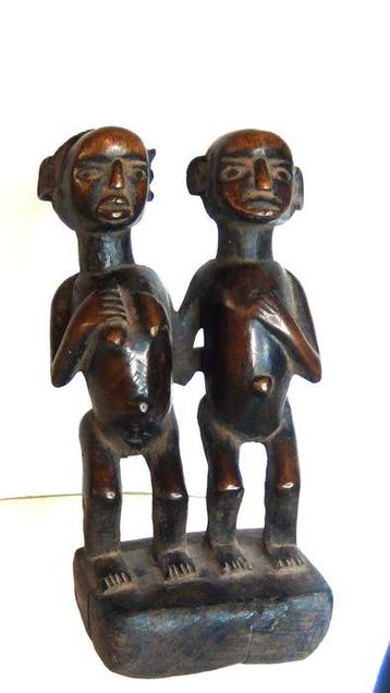 KAKONGO KOPPEL BEELDJE - DR Congo (Zonder minimumprijs)