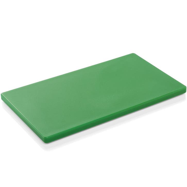 Snijplank | HDPE | Groen | 1/1 GN | HACCP | 530x325x20(h)mm, Zakelijke goederen, Horeca | Keukenapparatuur, Nieuw in verpakking