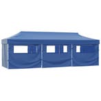 vidaXL Vouwtent pop-up met 8 zijwanden 870x291x315 cm blauw, Verzenden, Nieuw