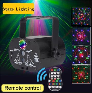 Discolamp discobal discoverlichting verlichting laser strobo, Verzenden