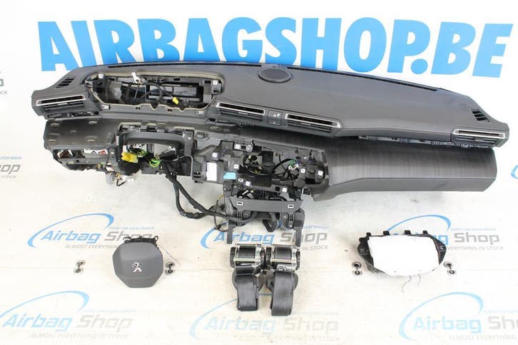 Airbag set - Dashboard sierlijst speaker met Orangje stiksel, Autos : Pièces & Accessoires, Tableau de bord & Interrupteurs