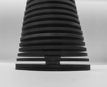 Luisa Russo (1985) - totem bianco nero, Antiquités & Art