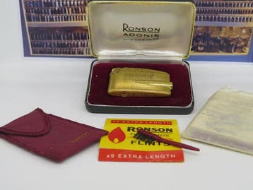 Ronson - Zakaansteker - .750 (18 kt) goud, Verzamelen, Nieuw