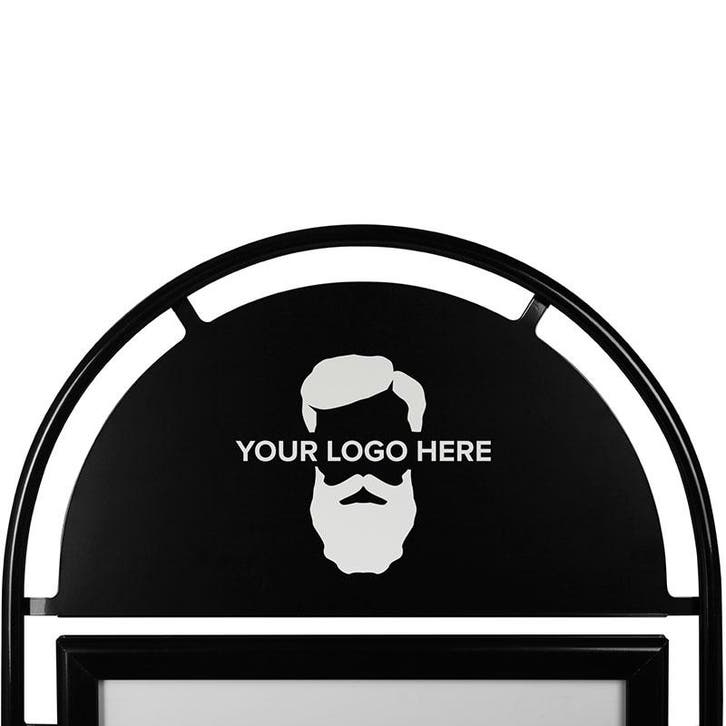 Bedrukt Topbord Round Tube B2 - Black, Articles professionnels, Articles professionnels Autre, Envoi