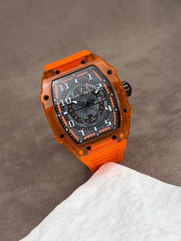 Invicta - Racing Orange/Black - Zonder minimumprijs -, Bijoux, Sacs & Beauté, Montres | Hommes