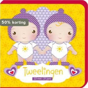 Tweelingen sterrenbeeldboekje 9789461443182, Verzenden, Zo goed als nieuw