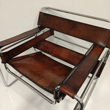 Gavina - Marcel Breuer - Fauteuil - Chaise Wassily - Acier,