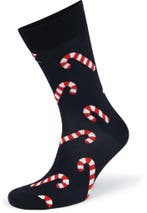 Happy Socks Sokken Candy Cane maat 41-46 Heren, Vêtements | Hommes, Chaussettes & Bas, Verzenden