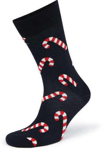 Happy Socks Sokken Candy Cane maat 41-46 Heren, Verzenden, Nieuw, Blauw, Happy Socks