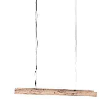 Hanglamp Woody | Naturel | Hout | 4-Lichts LABEL51, Verzenden
