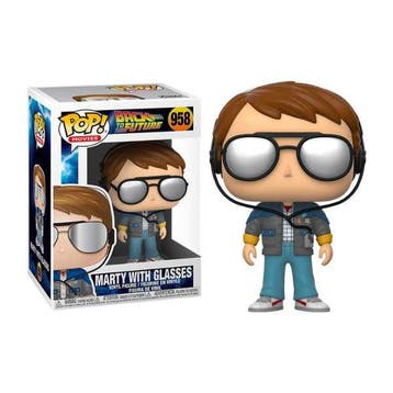Funko Pop!  Back to the Future Marty with Glasses #958, Verzenden, Nieuw