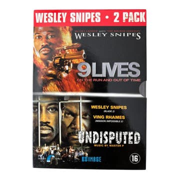 2 Pack Wesley Snipes (9 lives, Undisputed) (DVD), Verzenden, Nieuw in verpakking