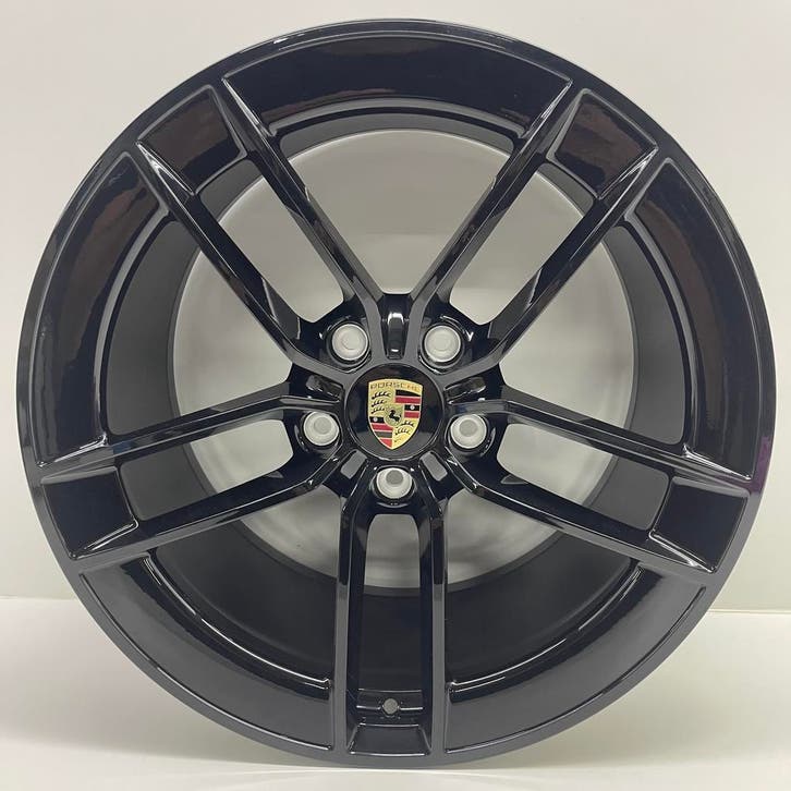 Porsche 992/2 ORIGINELE 20/21inch ExclusiveDesign met banden, Auto-onderdelen, Banden en Velgen, 21 inch, Personenwagen, Gebruikt