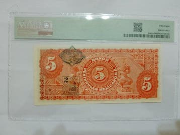 Mexico. - 5 Pesos - 1914 - Pick S465a (Zonder minimumprijs)