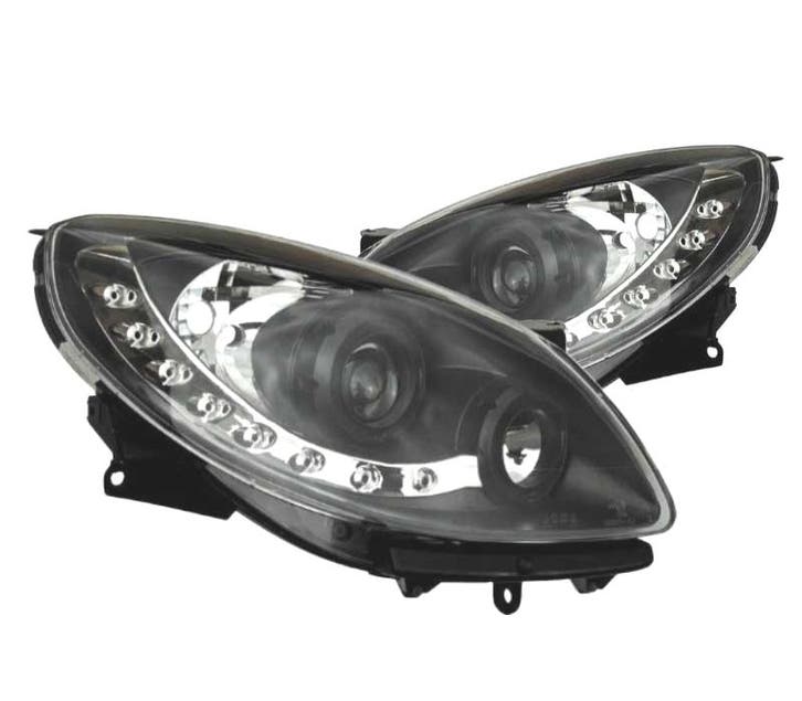 FEUX RENAULT TWINGO 07-11 FEUX DE JOUR À LED FOND NOIR, Autos : Pièces & Accessoires, Éclairage, Envoi