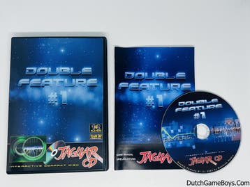Atari Jaguar CD - Double Feature #1, Games en Spelcomputers, Verzenden, Gebruikt