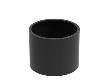 Aluminium plantenbak Ø100x80cm - Met bodem, 100 cm of meer, Rond, Nieuw, Metaal