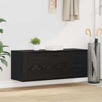 vidaXL Schoenenkast Zwart eiken 100 x 35 x 38 cm Bewerkt, Verzenden