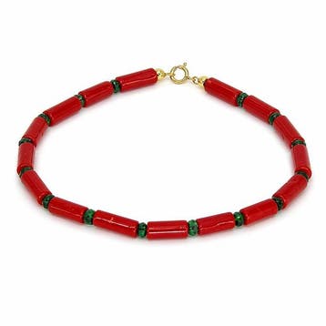 Koraal - andere - Armband