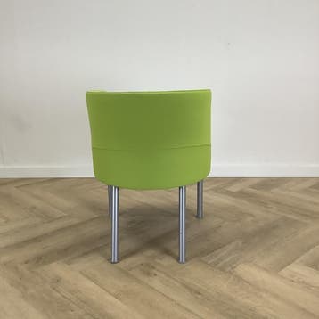 Kinnarps Trix 326 fauteuil , lime groen