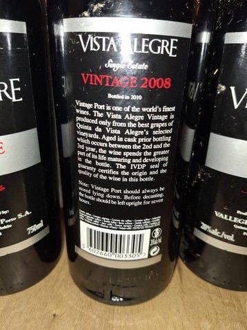 2008 Vista Alegre - Vintage Port, Single Quinta - Gebotteld