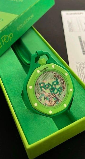 Swatch - Royal Pop Green Eight - Zonder minimumprijs -, Nieuw