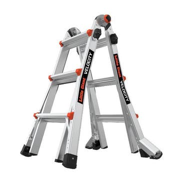 Altrex vouwladder Little Giant Velocity 4×3 treden, Doe-het-zelf en Bouw, Ladders en Trappen, Nieuw, Ophalen of Verzenden, Ladder