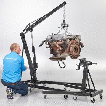 Datona Garagekraan hydraulisch inklapbaar 2 ton + extra, Ophalen of Verzenden, Nieuw