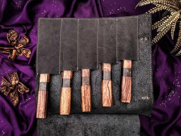 Japenese Santoku Handmade Chef knives set For Daily use Best