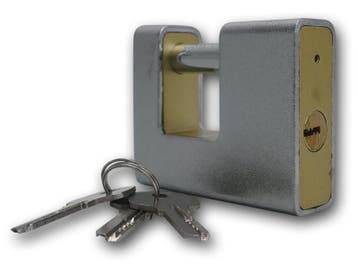 Pantser Blokslot  80mm verschillend sluitend, Verzenden, Nieuw