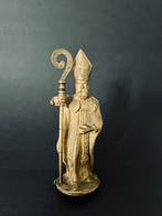 Beeldje, Evêque XVIIe - Bronze doré - 11 cm - Collection
