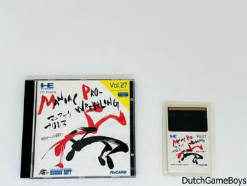 PC Engine - Maniac Pro Wrestling, Verzenden, Gebruikt