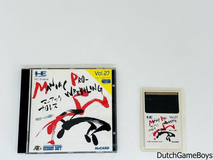 PC Engine - Maniac Pro Wrestling, Informatique & Logiciels, Ordinateurs & Logiciels Autre, Envoi