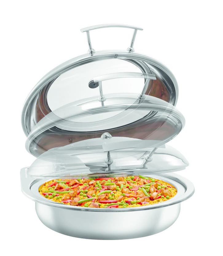 Chafing dish flexible 6,2L | Container Ø390mm |, Zakelijke goederen, Horeca | Keukenapparatuur, Nieuw in verpakking, Verzenden