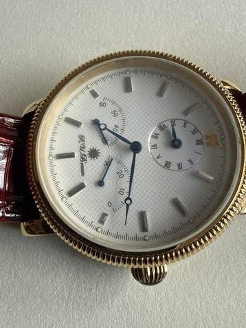 Horloge à automate - r.u. Braun - Moderne Acier - 2020 -, Nieuw