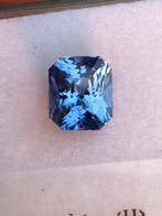 1 pcs Blauw Saffier - 3.54 ct - Gemological Institute of, Nieuw