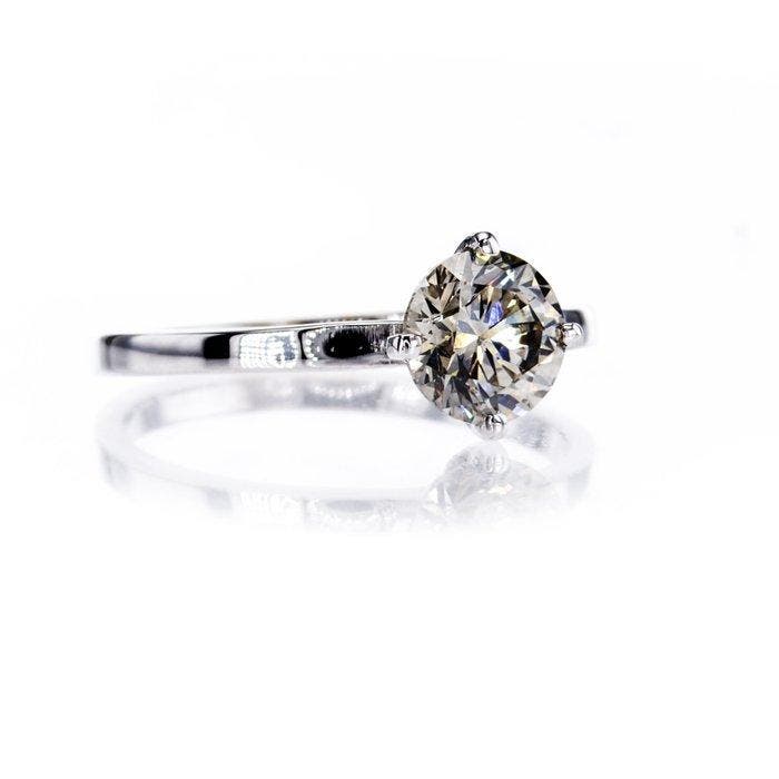 Sans prix de réserve - Bague de fiançailles - 14 carats Or, Bijoux, Sacs & Beauté, Bijoux anciens