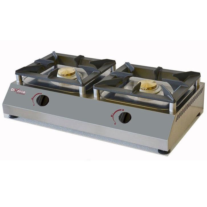 Tafelfornuis | Propaangas | 2 Branders (2x 5kW) |, Articles professionnels, Horeca | Équipement de cuisine, Envoi