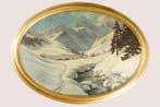 Carl Kessler (1876-1968) - Große Winterlandschaft mit