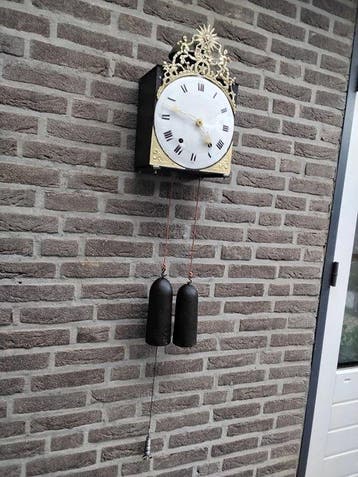Horloge comtoise - Antique - Bronze - 1800-1850 - Zon, Antiek en Kunst